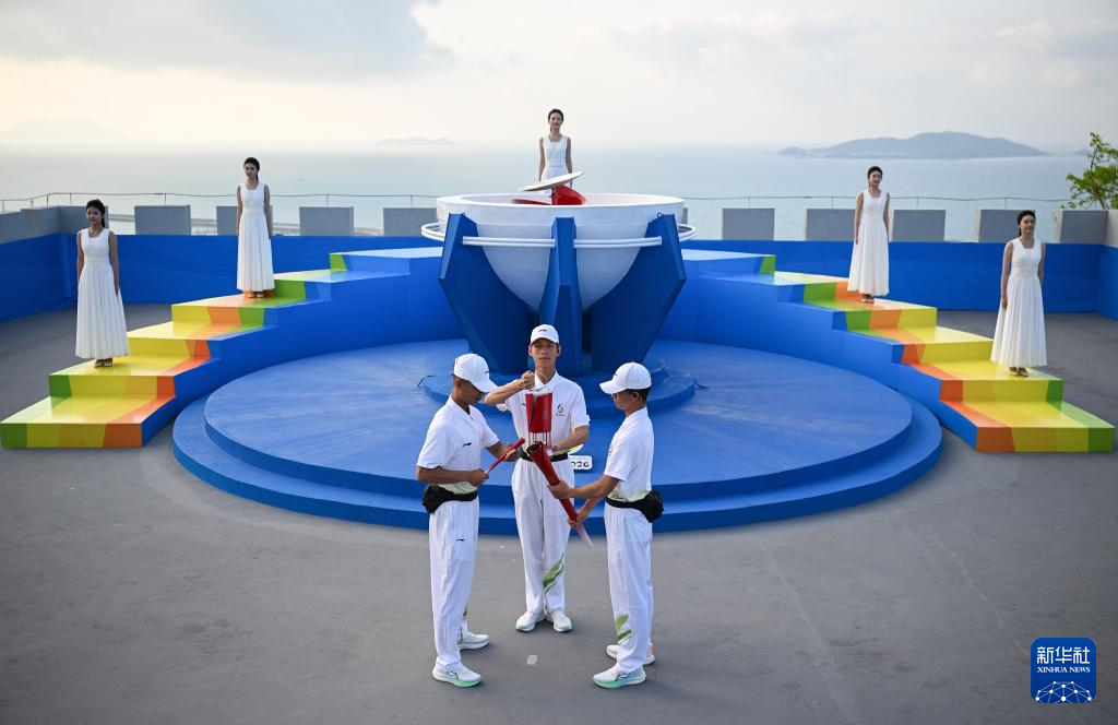 第六届亚沙会火种采集仪式在海南三亚举行