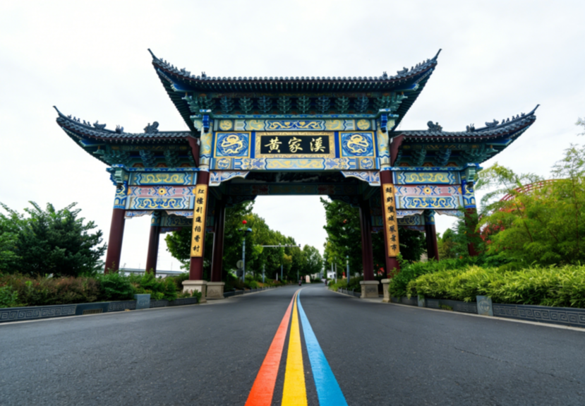 农路串春色 花海醉游人 苏州市吴江盛泽黄家溪线绘就清明踏春新图景