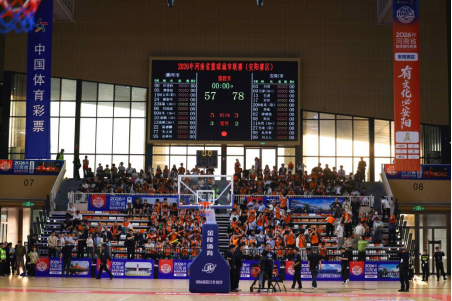 2026年河南省篮球城市联赛在安阳开赛