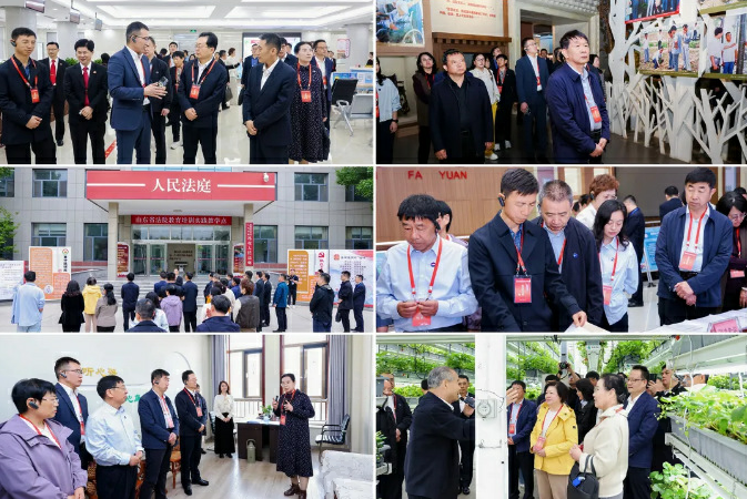 部分全国和省人大代表、政协委员视察调研山东法院工作