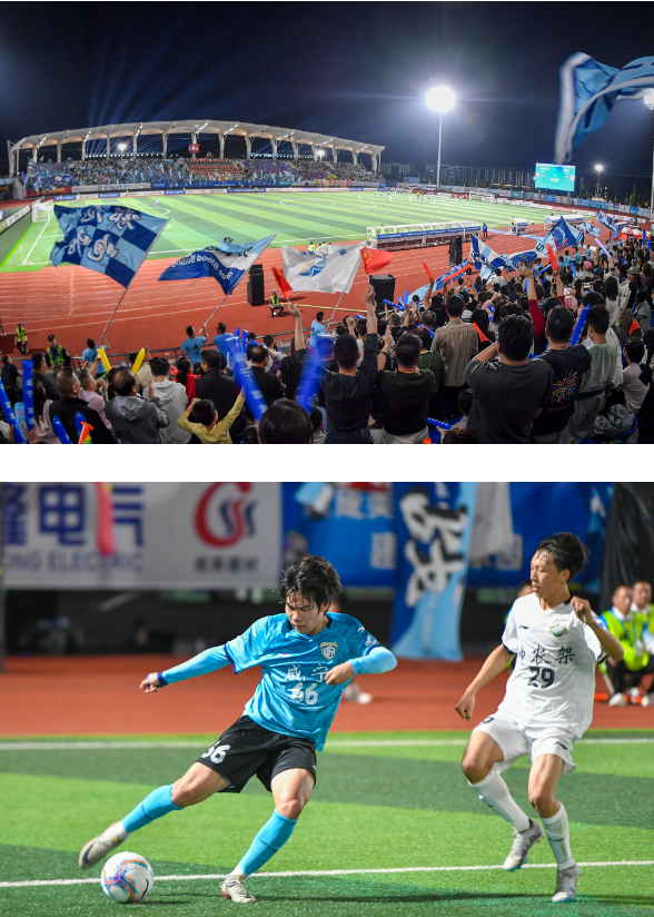 让每一份热爱，都有山河回响——湖北省城市足球联赛咸宁主场第二战综述