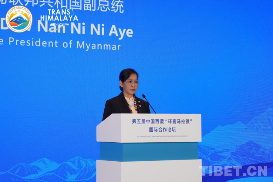 缅甸副总统南尼尼埃:雪域高原汇聚合作共识
