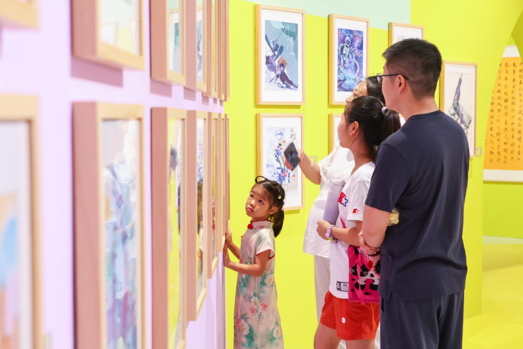 以美润心·逐光少年 ——2026年“奥城杯”全国少年儿童美术作品展亮相北京奥运博物馆 图片