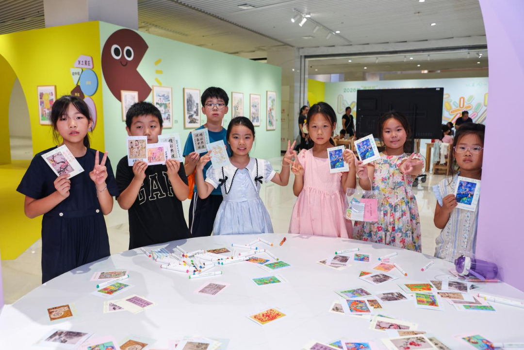 以美润心·逐光少年 ——2026年“奥城杯”全国少年儿童美术作品展亮相北京奥运博物馆 图片