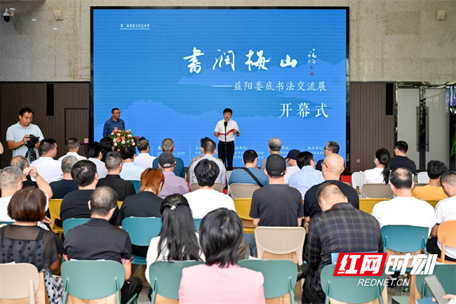 蘸一江资水 写千年梅山——娄底益阳书法交流展侧记