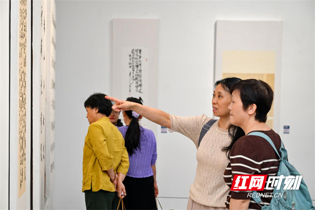 蘸一江资水 写千年梅山——娄底益阳书法交流展侧记