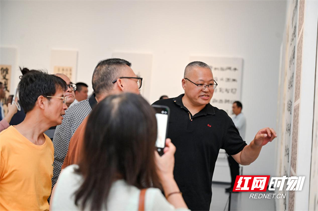 蘸一江资水 写千年梅山——娄底益阳书法交流展侧记