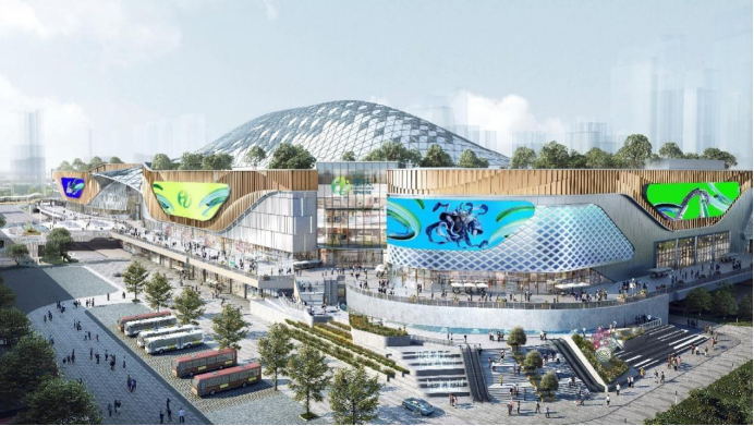 HiSphere重庆项目整体建设进度约80% 文商旅融合场景加快呈现