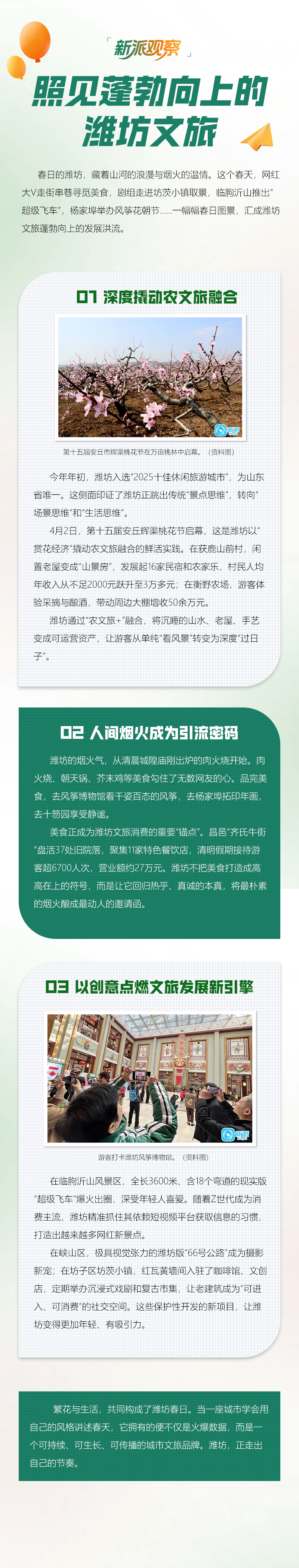 新派观察丨照见蓬勃向上的潍坊文旅